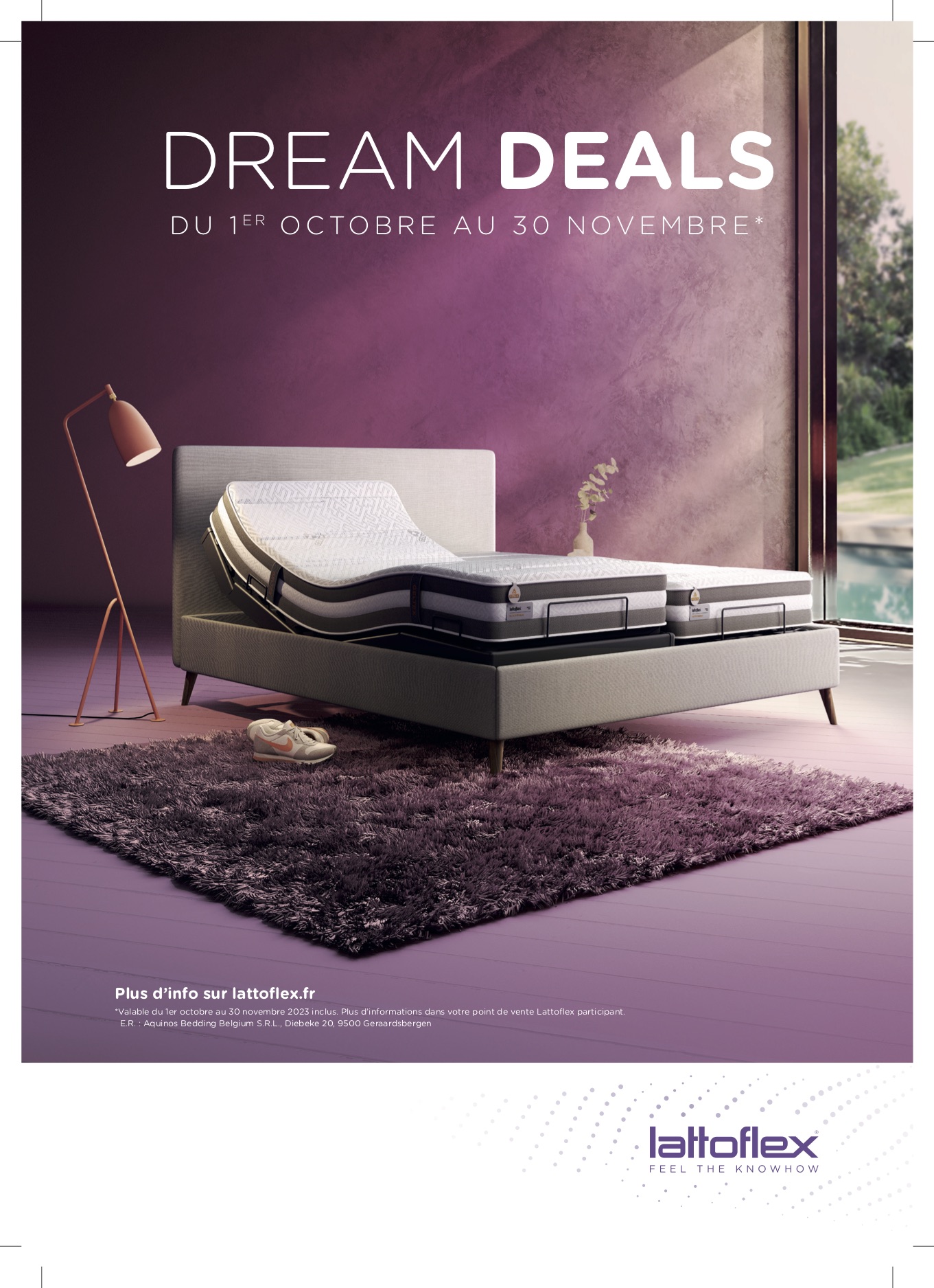 LATTOFLEX OPE AUTOMNE 2023 PROMOTION SUR TOUTE LA GAMME LATTOFLEX